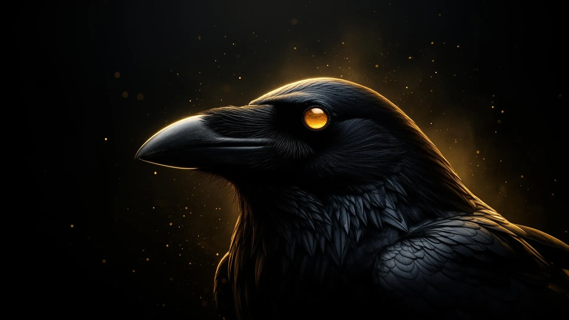 Black bird emblem